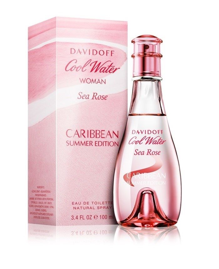 Davidoff Cool Water Sea Rose Caribbean Summer Edition Eau De Toilette 100ML