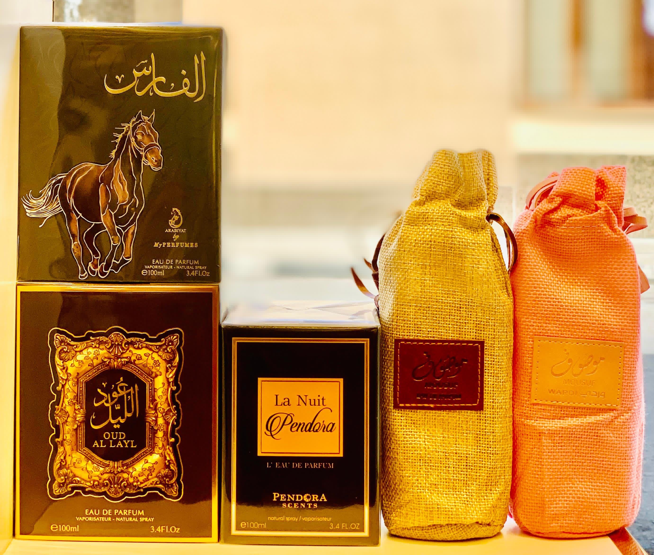 Arooni 5ps perfumes combo