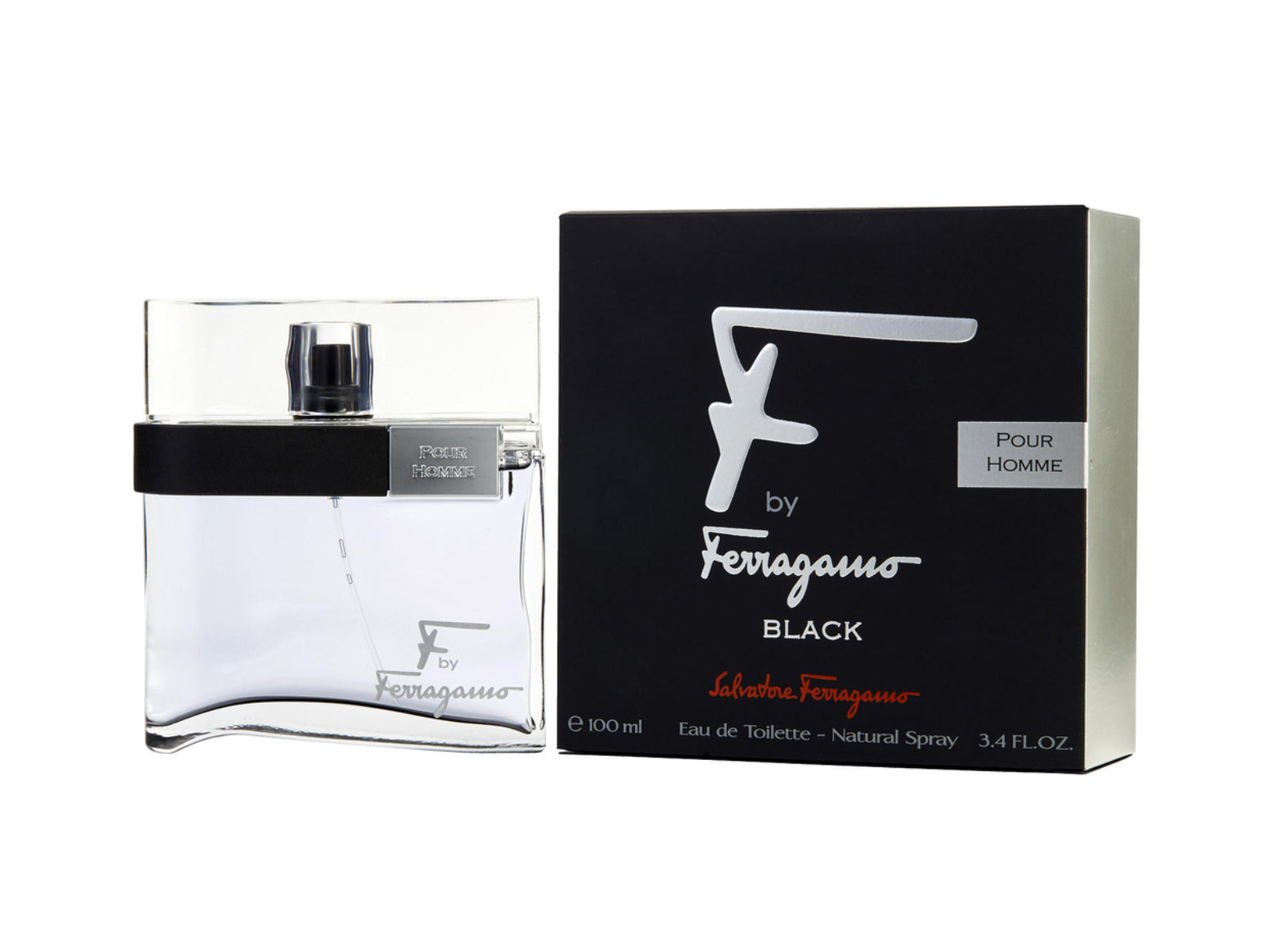 Salvatore Ferragamo F By Black For Men Eau De Toilette 100ML