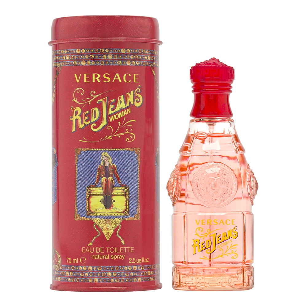 Versace Versus Red Jeans For Women Eau De Toilette 75ML