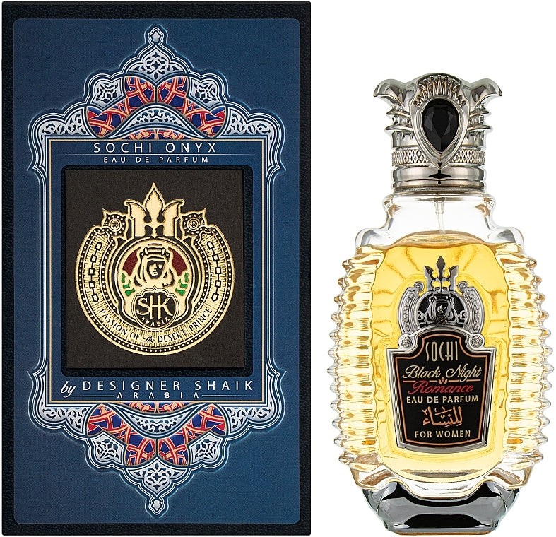 PODS Opulent Shaikh Sochi Onyx Black Night Romance For Women Eau De Parfum 80ML
